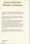Medvedev  Zjores .. Vertaling Thomas Winner - Michail gorbatsjov
