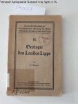 Weerth, Otto: - Geologie des Landes Lippe