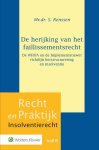 S. Renssen - De herijking van het faillissementsrecht