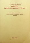 Vrijlandt, A. - Aantekeningen uit eigen homoeopathische praktijk