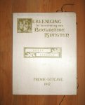 Karsten, Ed - Schilderijen van Jozef Israëls in Nederlandsche Verzamelingen. Premie-Uitgave 1912 Ver. tot Bevordering van Beeldende Kunsten. Portfolio met 6 prenten (heliogravures).