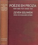 Raaf de Dr. K.H. de en J.J. Griss .. Bertus Aafjes geb. 1914 uit : het gevecht met de muze 1940 - Poëzie en Proza van 1880 tot onze tijd met grote namen Herman Heijermans  1864 - 1924 uit: op hoop van zegen, 1900 en Simon Vestdijk geb1899 uit: berijmd palet, 1933, de eerewacht der schutterij en uit :Sint Sebastiaan de wereld van de kleinen...