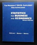 James t Mcclave - The Microsoft Excel Supplement   Mark Dummeldinger   Statistics for Busines and Economics seventh edition