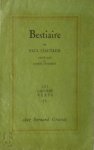 Paul Léautaud, Marie Dormay - Bestiaire Préface de Marie Dormoy