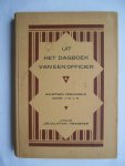 H., J.W. v. - Uit het dagboek van een officier.