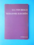 Berge, H.C. ten - Texaanse elegieën