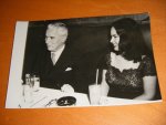 Charlie Chaplin - Original photo of Charlie Chaplin and his wife Oona O`Neil [Chaplin Goes To Town]