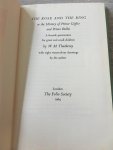 W.M. Thackeray - The Folio Society; The Rose and the Ring, or the History of Prince Gigolo and Prince Bulbo, a fireside pantomime for great and small Children, with 8 watercolor drawings by the Author.