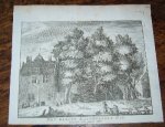 antique print (prent) - Het kleine karthuizers-hof omtrent den jaare 1630. (Amsterdam)