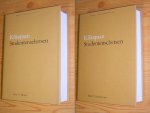 Annemarie Kets, Marielle Leenders en Olf Praamstra (bezorging) - Klikspaan - Studentenschetsen [Studie-uitgave, set van 2 dl.] Deel 1 Teksten, Deel 2 commentaar [Monuments Literaria Neerlandica