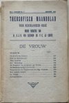 Leeuwen, Ir. A. J. H. van en Comte, F. G. Le. (red.) - THEOSOFISCH MAANDBLAD voor Nederlandsch-Indie. 28ste Jaargang No. 7. Augustus 1929.  Themanummer DE VROUW.