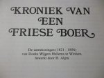 wijgers doeke - kroniek van een friese boer
