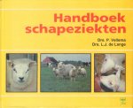Vellema, Drs. P. en Drs. L.J. de Lange - Handboek Schapeziekten, 384 pag. hardcover, zeer goede staat (naam op schutblad)
