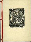 HELLER, Friedrich (12 Schnitte) / FEIL, Otto (handkoloriert von) - Die Blumenuhr. (Numeriert und von den Künstlern signiert)