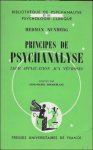 NUNBERG, HERMAN. - PRINCIPES DE PSYCHANALYSE.