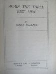 Wallace, Edgar - The mind of Mr. J.G. Reeder - Again three just men