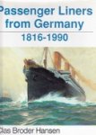 Broder-Handen, Clas - Passenger Liners from Germany 1816-1990