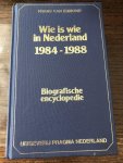  - Wie is wie in nederland / 1984-1988 / druk 1