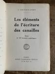 ‎Crépieux-Jamin J.‎ - Les éléments de l'écriture des canailles illustré de 169 documents graphologiques‎