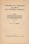 Rüter, A.J.C. - Verleden en toekomst als bron van politieke inspiratie Rüter, A.J.C. - Verleden en toekomst als bron van politieke inspiratie