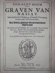 J. J. Orlers - Geslacht-boom der graven Van Nassau