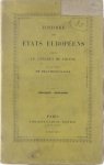 Le Vicomte de Beaumont-Vassy - Histoire des états européens depuis le Congrès de Vienne: Belgique - Hollande