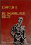 Robert Aron 16129, Luc Schepens 20771, K. van der Graven - Leopold III, of De onmogelijke keuze februari 1934-juli 1940