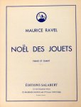 Ravel, Maurice: - Noël des jouets. Piano et chant