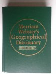  - Merriam Webster's Geographical Dictionary