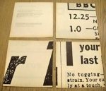 ROT, DITER., STEENDRUKKERIJ DE JONG., ROTH, DIETER., QUADRAT-PRINT & KWADRAAT-BLAD. - Daily Mirrors. Kwantiteit in plaats van kwaliteit / instead of showing quality, we show quantity / Au lieu de montrer de la qualité, nous montrons de la quantité / Statt qualität zu zeigen, zeigen wir Quantität. [Mirror]