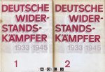 Luise Kruishaar, e.a. - Deutsche Widerstandskämpfer 1933 - 1945. 2 Teilen