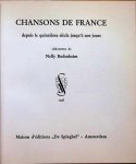 Nelly Bodenheim - Chansons de France     depuis le quinzième siècle jusqu'a nos jours