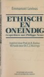 Levinas, Emmanuel - Ethisch en oneindig: Gesprekken met Philippe Nemo
