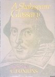 Onions, Charles Talbut - A Shakespeare Glossary