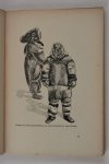 Rasmussen, Knud - zeldzaam  - die große Schlittenreise. Mit einer Einführung: Knud Rasmussen, ein Heldenleben der Arktis von Aenne Schmücker (4 foto's)