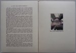 Faeti Antonio da Manifesto 27 febbraio 1982 - Inge Sauer Notturni Nachtstücke 26 bladen met gedeeltlijk in geplakte plaatjes per blad een plaatje  teksten gedichten 2 talig Duits Italiaans in map oplage 500/ nr 102