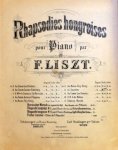 Liszt, Franz: - [R 106, 12] Rhapsodies Hongroises pour piano. No. 12. A J. Joachim. Facile [?]
