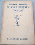 M.A.M. Renes-Boldringh - De ongeschreven roman
