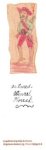 Perron, E. du - boekenlegger: Boeken over boeken (paars)