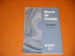 Oord, Ds. J. van. - Woord op Zondag. Levenslijnen.