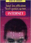 D. de Grooff - Snel en efficient leren zoeken op het internet