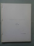 Schagen, J.C. van. - Domburgse Cahiers no. Xb, 1 april 1966. Voor vrije vogels.