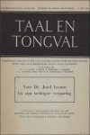 DIVERSE AUTEURS. - TAAL EN TONGVAL.