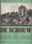 Ham, J. van (waarn. hoofdred.) - De Schouw. Orgaan van de Nederlandsche Kultuurkamer. 3e Jaargang nummer 3