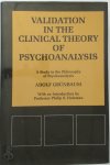 Adolf Grünbaum - Validation in the Clinical Theory of Psychoanalysis