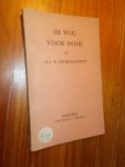 MEIJER RANNEFT, J.W., - De weg voor Indie.