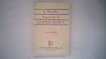 Sirker, Captain K. K. - A KEYNOTE REPERTORY of MATERIA MEDICA on the Basis of Allen s Keynotes and Nash s Leaders in Therapeutics