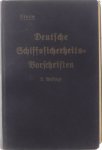 Sturm Karl - Deutsche Schiffssicherheitsvorschriften
