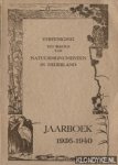 Tienhoven, mr. P.G. van - Vereeniging tot behoud van Natuurmonumenten in Nederland. Jaarboek 1936-1940