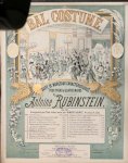 Rubinstein, Anton: - [Op. 103, No. 7] Bal costumé. Suite de morceaux caractéristiques pouer piano à quatre mains. Op. 103. No. 7. Toréado et Andalouse. Arrangement pour piano à deux mains par Albert Heintz